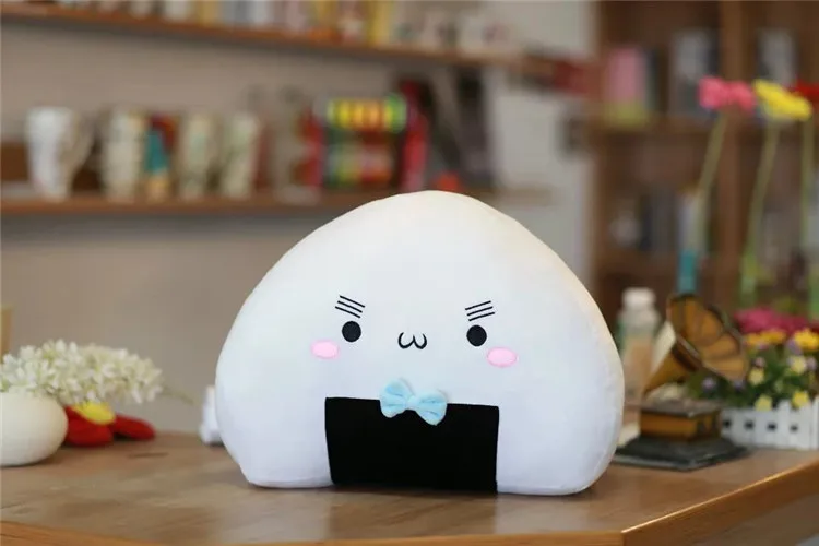 35 см Японский Рисовый рулон мягкая плюшевая кукла игрушка Onigiri семейные суши