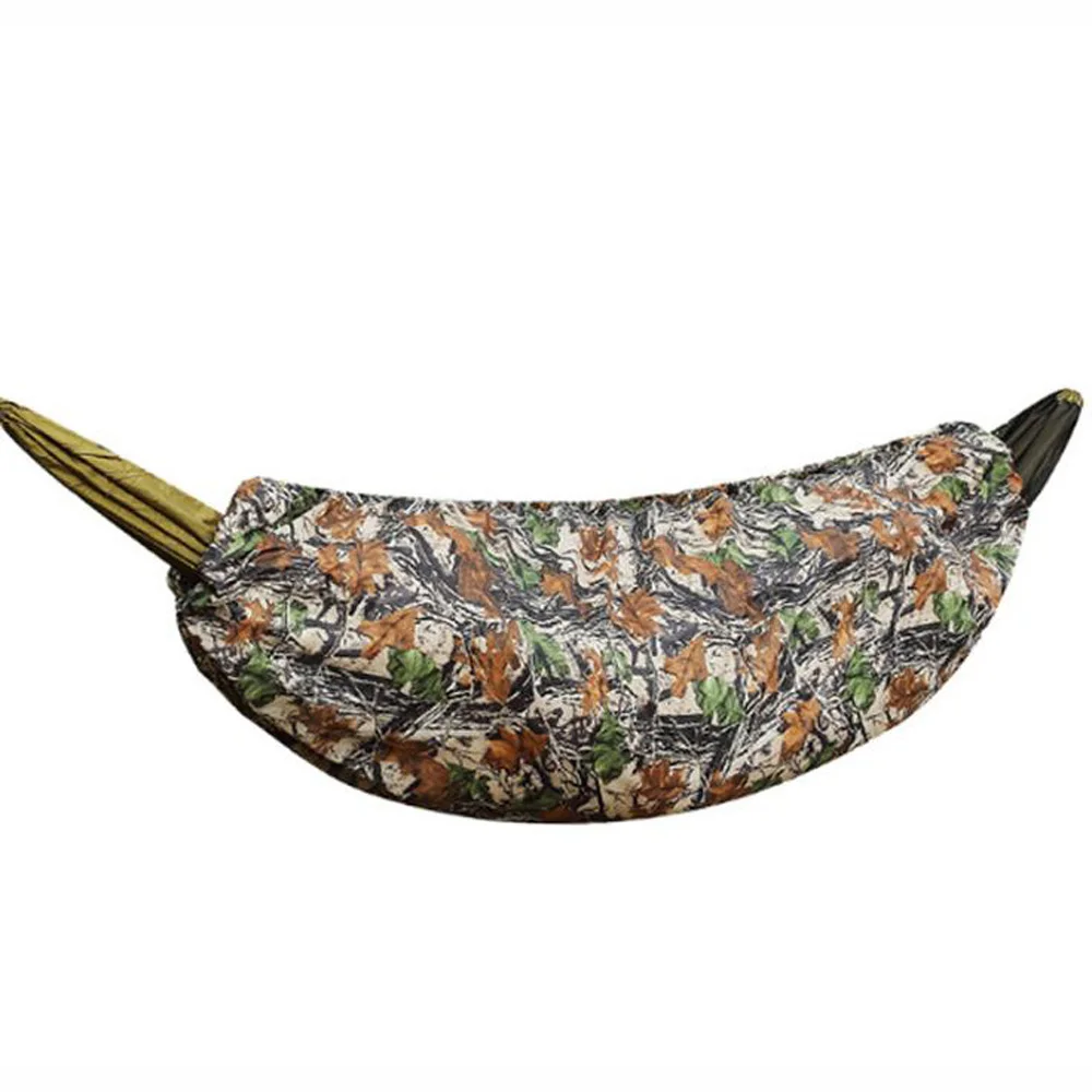 camouflage Полная длина конверт гамак одеяло зима под одеяло зима теплый под одеяло хлопковый гамак спальный мешок - Цвет: camouflage