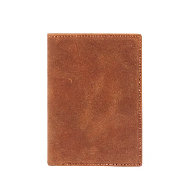 

Men Wallets business Card Holder Genuine Leather wallet male Purse High Quality short wallet Crazy Horse leather