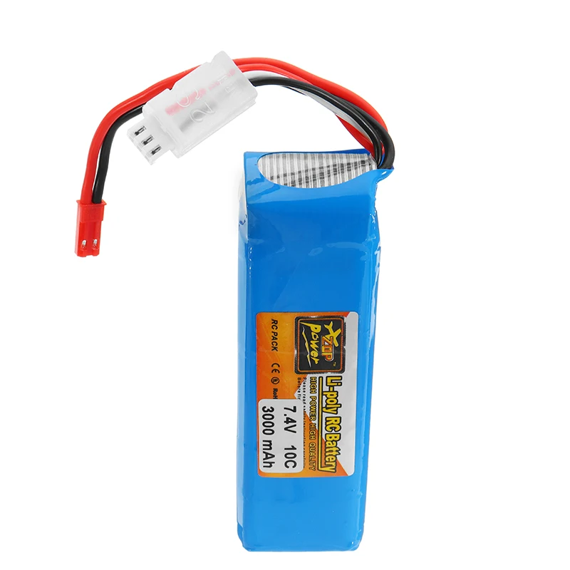 Перезаряжаемый ZOP Power 7 4 V 3000 mah 10C Lipo BatteryFor FrSky taranis X9D Plus передатчик запасные части