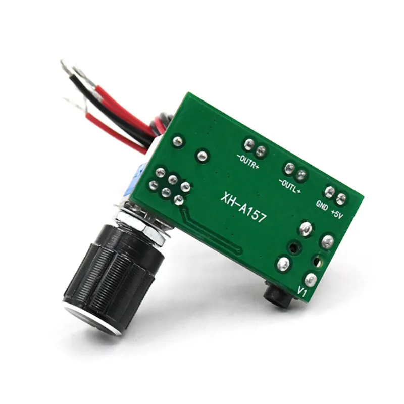 SOTAMIA PAM8403 Amplifier Audio Board 2x3W Stereo Digital Power Amplifier AUX Input USB 5V Power With Volume Knob Home Audio AMP