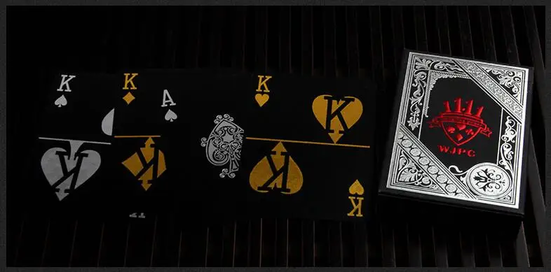 Silver playing card Серебряный покер Водонепроницаемый Пластик карты gold Фольга гальваническим Покер черный игральных карт ПВХ Магия Пластик карты Азартные игры Карточная игра - Цвет: Silver playing card