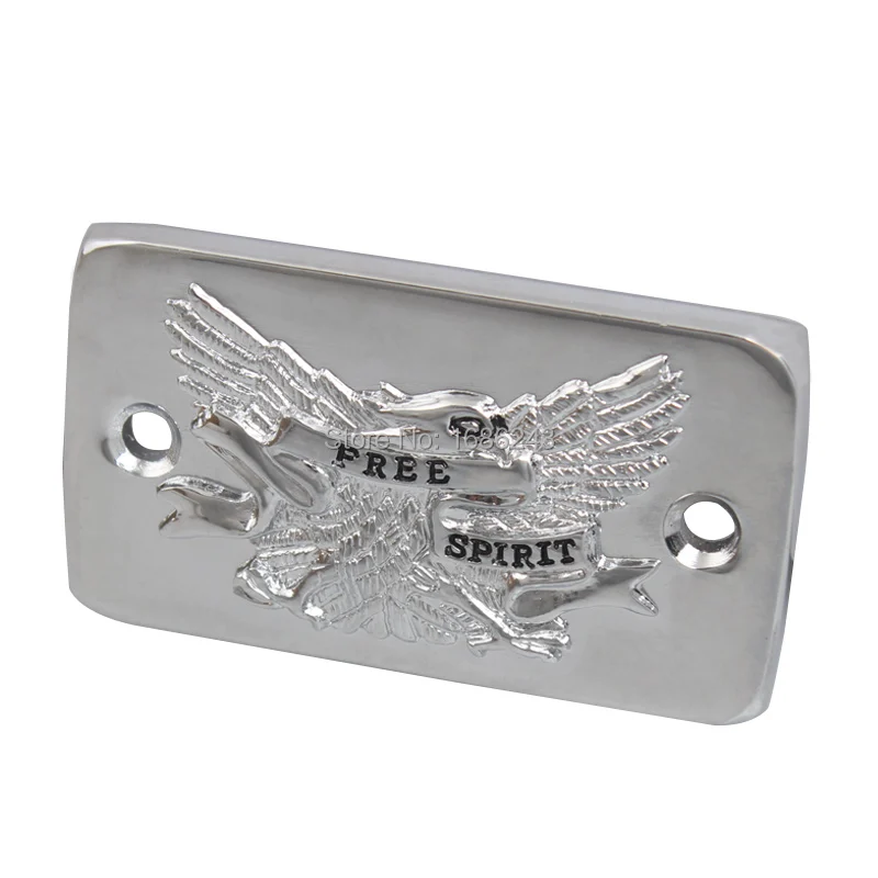 Хромированная крышка бачка главного тормозного цилиндра мотоцикла Eagle Free Spirit