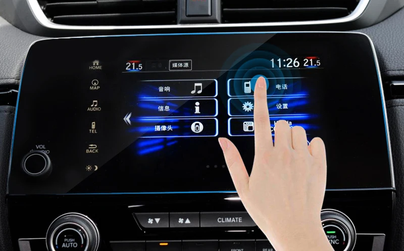 Для Honda CR V 2017 2020 7 &quotGPS навигатор защита экрана аксессуары для автомобиля|Лепнина