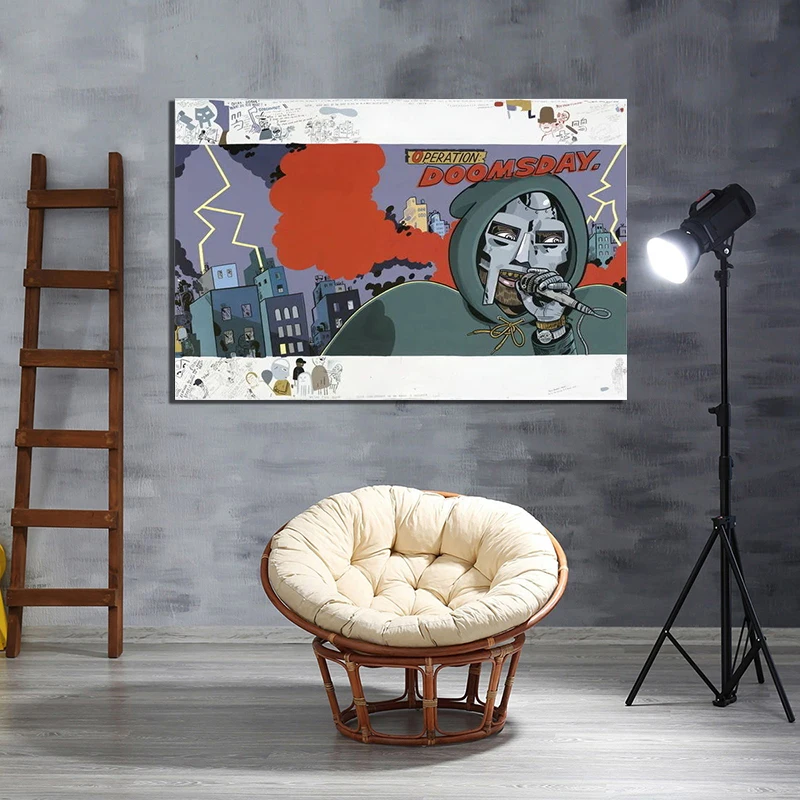 001 MF Doom Daniel Dumile супер злодей хип хоп артист 20 &quotx 14&quot плакат|artistic posters|hip hop posterposters