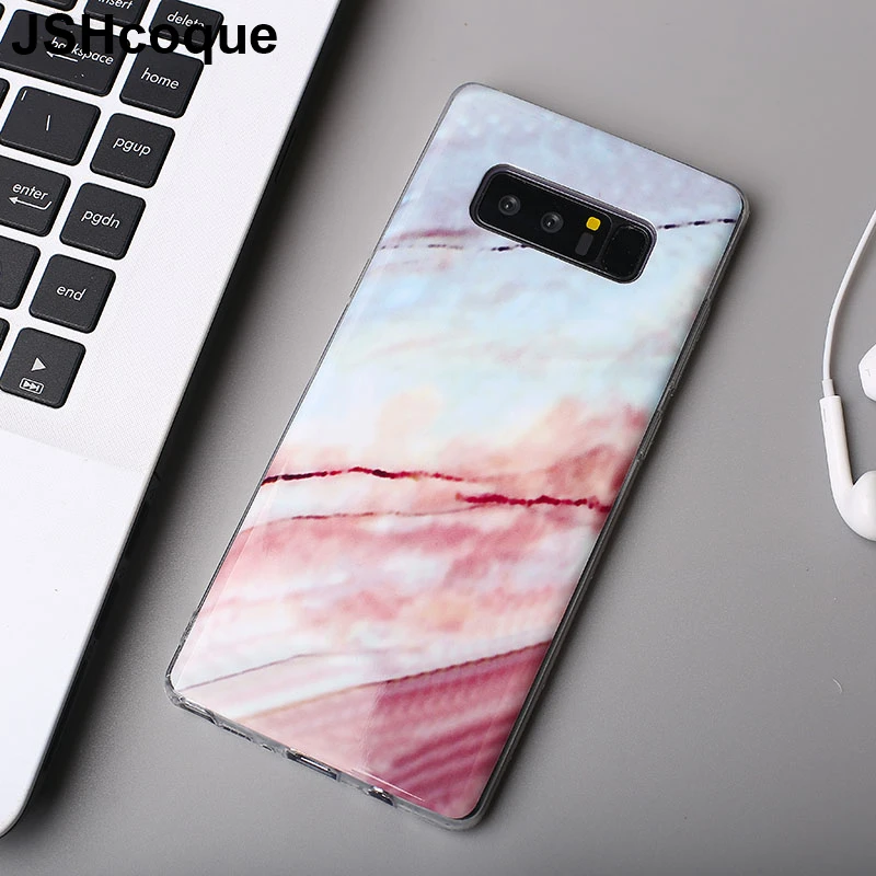 E Чехол для samsung S10 Plus, TPU, черный, белый, мраморный, чехол для телефона, для samsung S10, Coque, глянцевая задняя панель, Funda, для samsung S8, S9, S7, S6, Note 9 - Цвет: E
