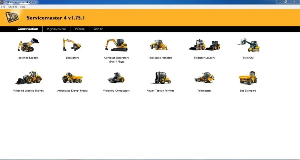 JCB servicemaster 4 v1.85.2 [] диагностический полный