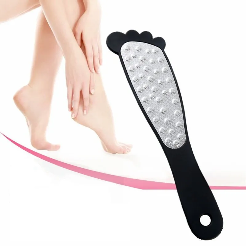 Новый двусторонний уход за кожей ног пилка для удаления мозолей пилинг педикюр