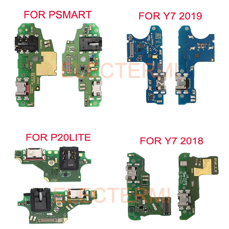 

5PCS Original USB Flex Support Fast Charger Dock For Huawei P smart / Enjoy 7S FIG-LX1 Y7 2018 Y7 2019 P20 Lite IC Flex Cable