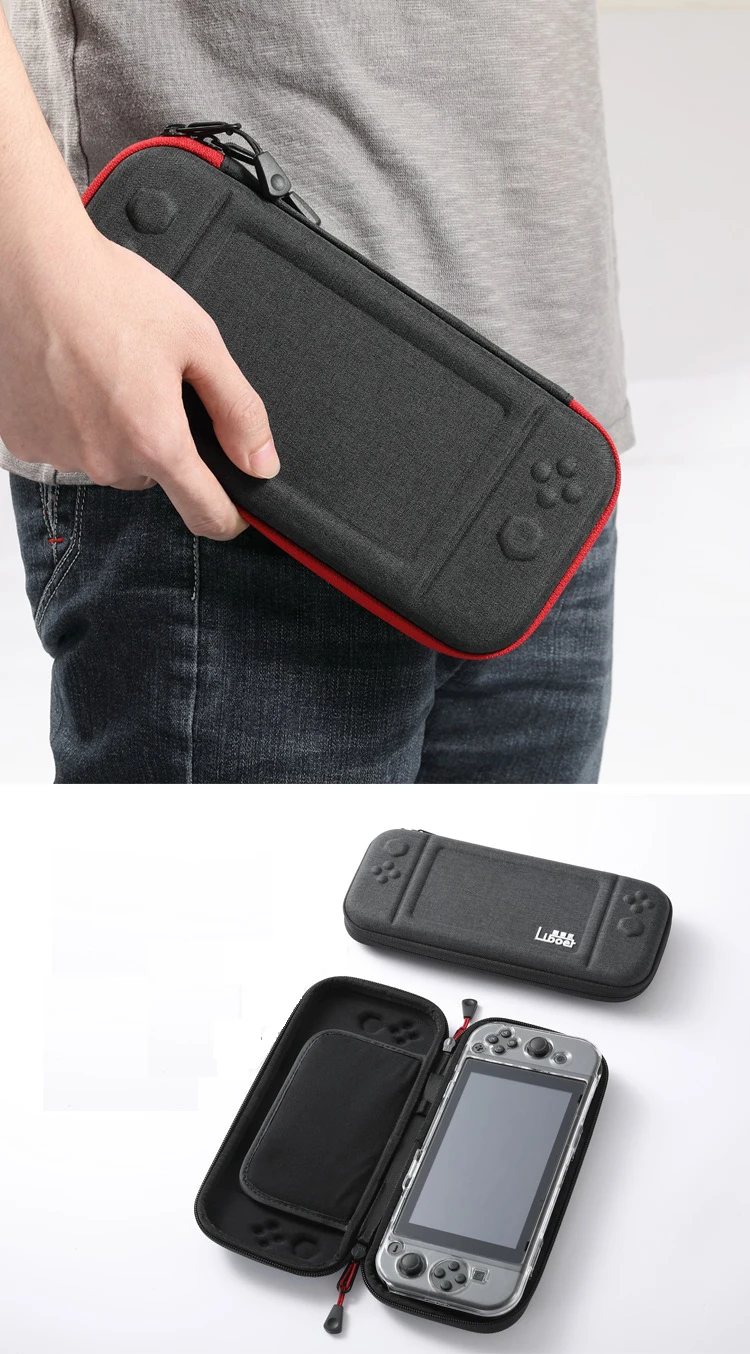 Чехол Liboer Zend Switch, Жесткий Чехол, тонкий чехол для путешествий, для консоли nintendo Switch, аксессуары для переноски