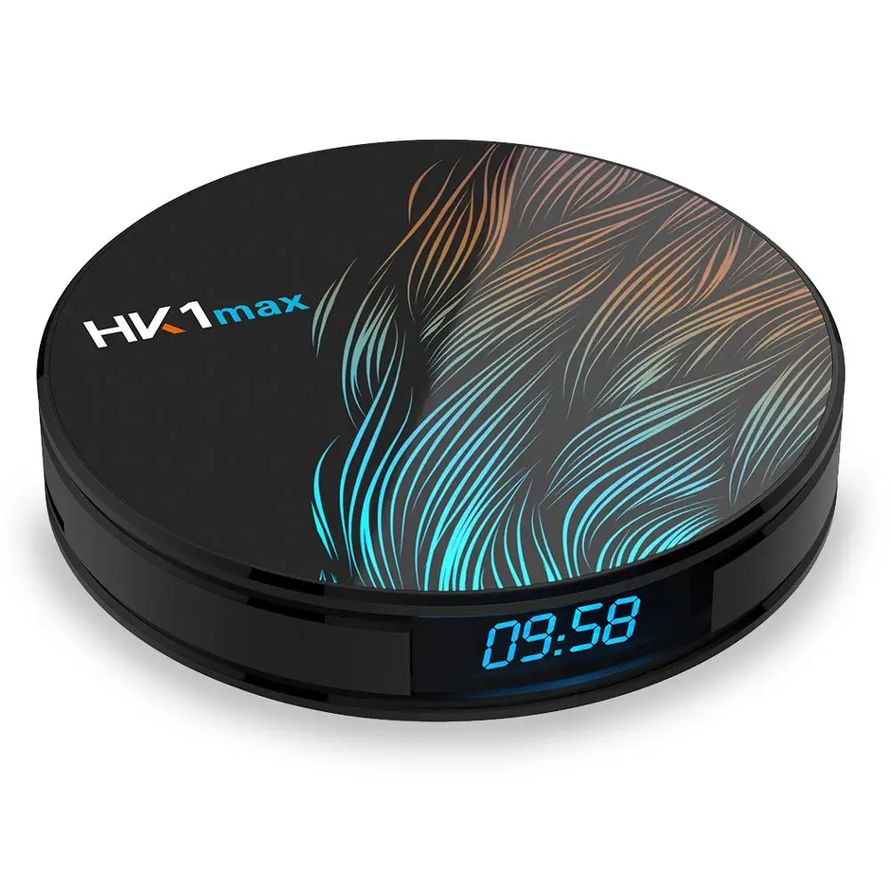 4G 64G Android TV Box RK3328 четырехъядерный HK1 MAX Smart 9 0 4K медиаплеер Dual Wifi 5 BT Youtube Play