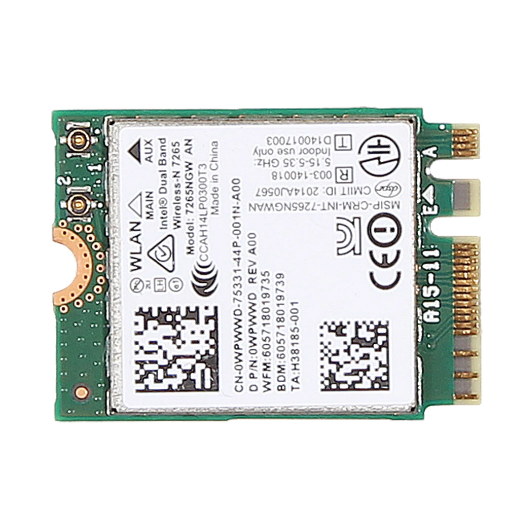 Беспроводная сетевая карта Wi Fi адаптер для Intel 7265NGW AN NGFF 300 Мбит/с Bluetooth 4 0