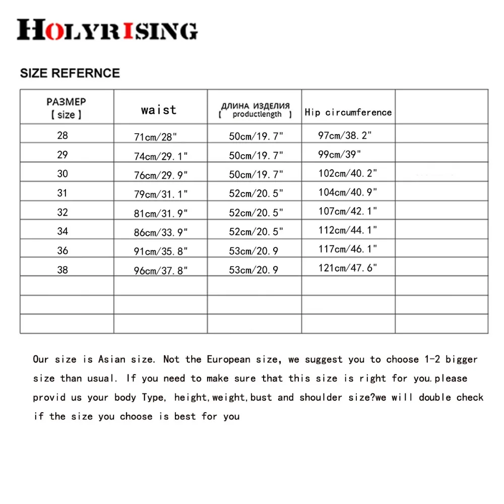 Шорты карго Holyrising мужские до колена хлопковые Бермуды летние модные брендовые