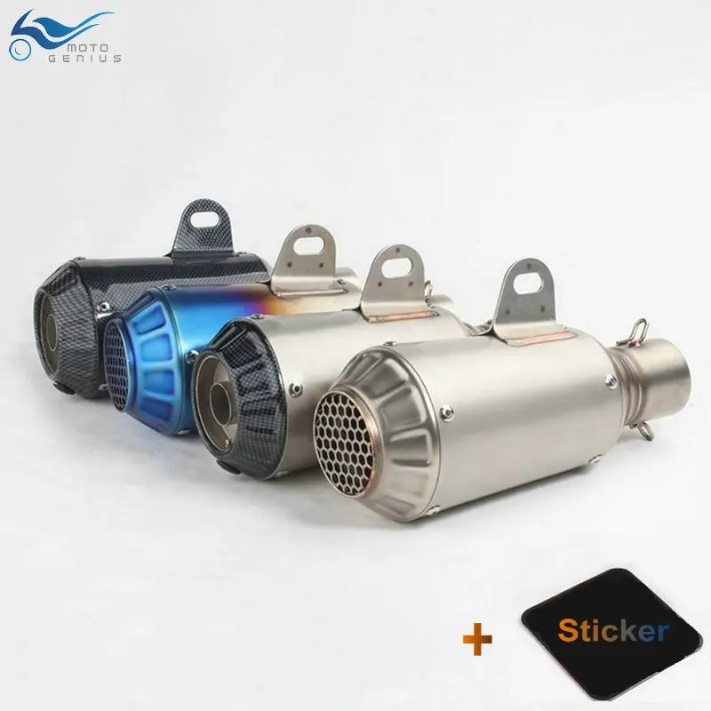 Титановый Глушитель Выхлопной Трубы Мотоцикла silencie moto escape aventura modificada GP Force dirt