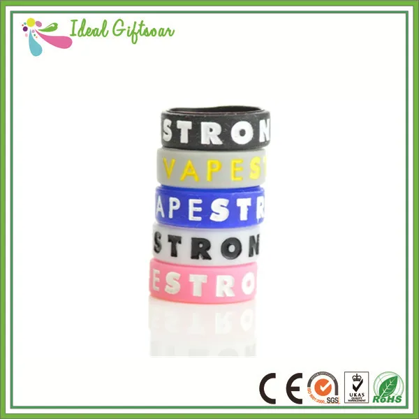 Индивидуальные Кольца из силиконового каучука прекрасный со словом рисунком