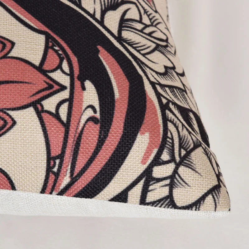 Подушка ужасная серия с животными черепом демоном оригинальная на заказ