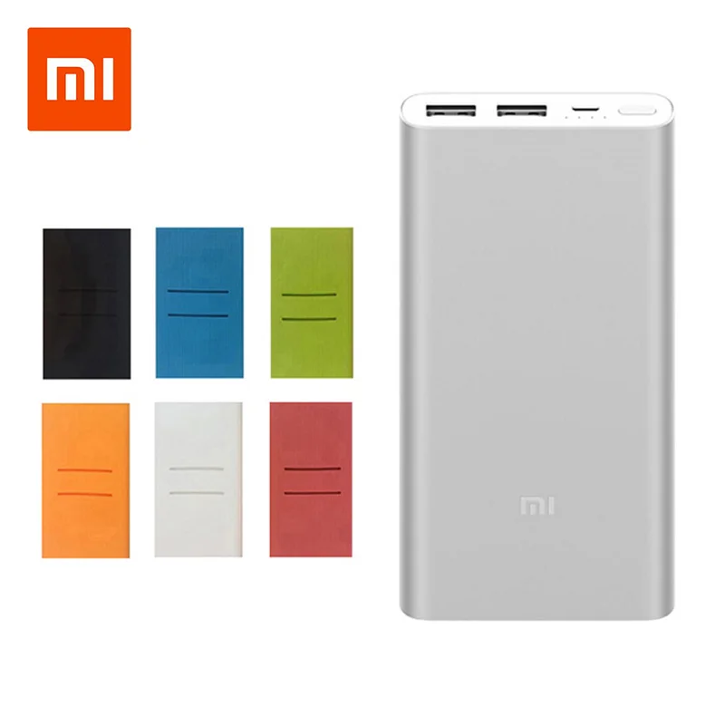 Xiaomi Mi Power Bank 20000 мАч 2C Внешняя батарея 10000 2i 5000 портативное быстрое зарядное