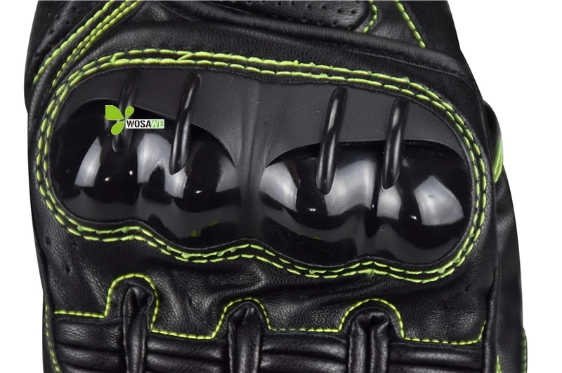 Носимые велосипедные перчатки из натуральной кожи PU защитная оболочка сенсорный экран Мотокросс скутера горные MTB велосипедные перчатки для мужчин