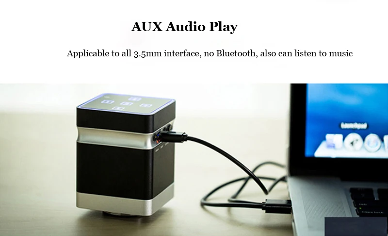 ADIN портативный металлический беспроводной с вибрацией и bluetooth динамик Громкая связь стерео 3D HIFI объемный Громкий динамик для смартфонов ПК MP3 MP4