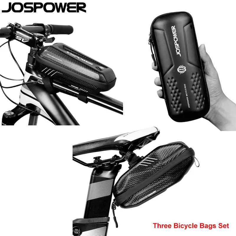 JOSPOWER новая жесткая Защитная велосипедная сумка из ЭВА передняя рама для