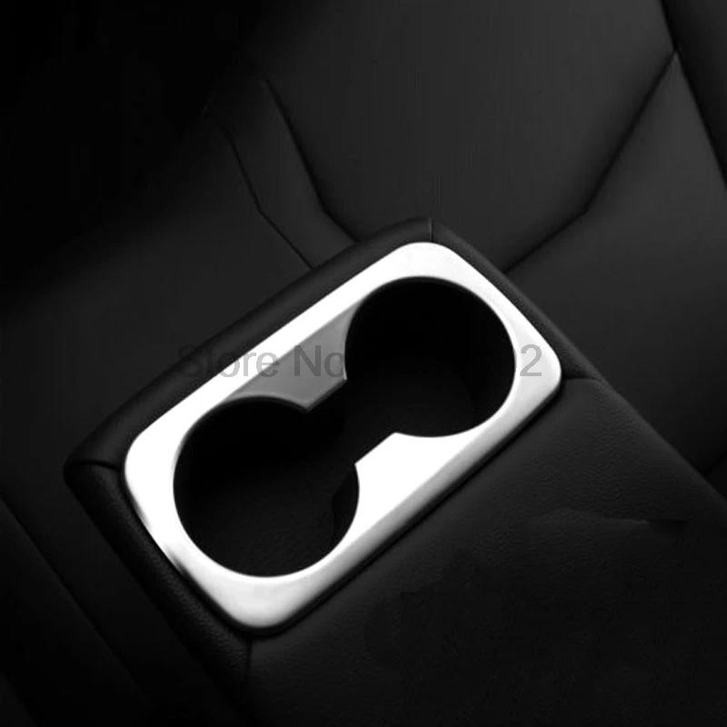 Для Hyundai Tucson 2016 2017 автомобильный Матовый хромированный держатель для стакана на