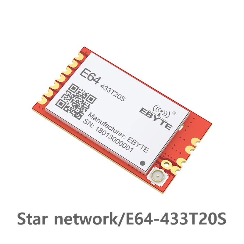 E64-433T20S 433 МГц 100 мВт беспроводной Радиочастотный приемопередатчик cdebyte звезда