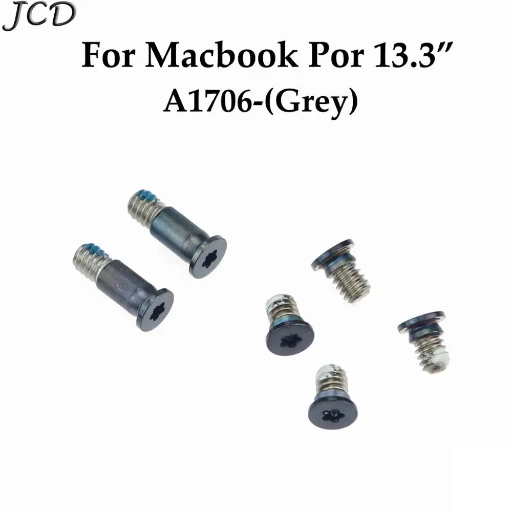 Винты JCD для нижней крышки ноутбука Apple Macbook por A1706 A1707 A1708 13 15 дюймов набор нижних