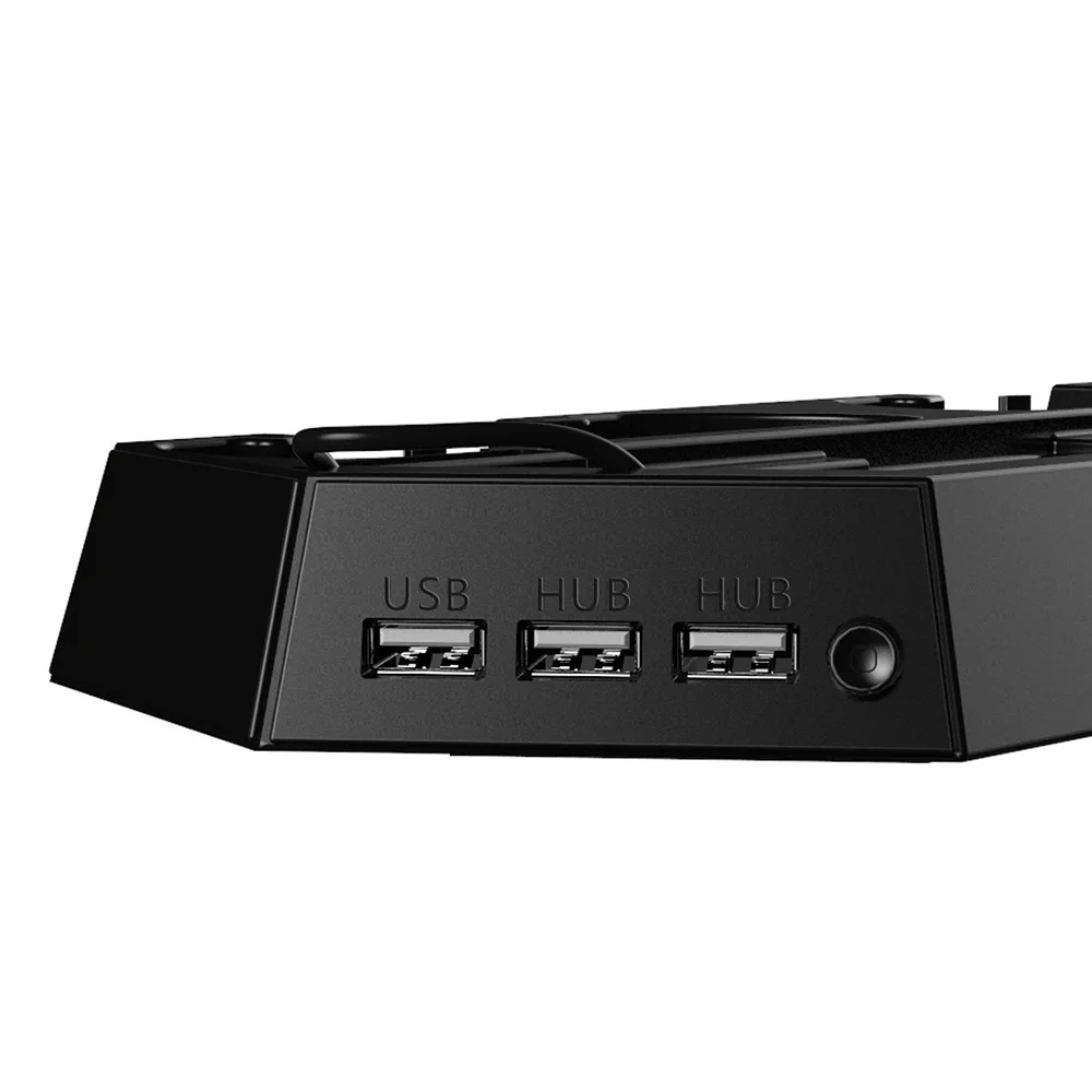 Вертикальная подставка для PS4 с охлаждающим вентилятором зарядная док-станция 3