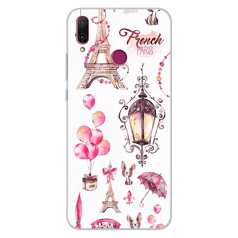 ciciber Phone Case for Huawei Honor 10 9 8 lite 7A 8C 8X Note V10 Y9 Y7 Y6 Y5 Y3 Pro Prime 2017 2018 2019 Pineapple Love Feather |