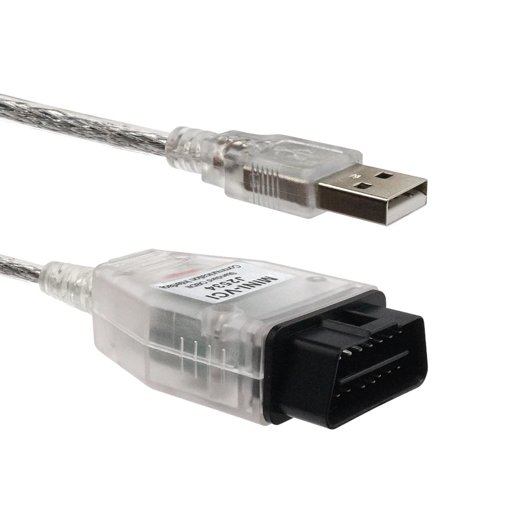 Новейший интерфейс V15.00.028 MINI VCI для TOYOTA TIS Techstream MINI-VCI FT232RL Chip J2534 OBD2 Диагностический