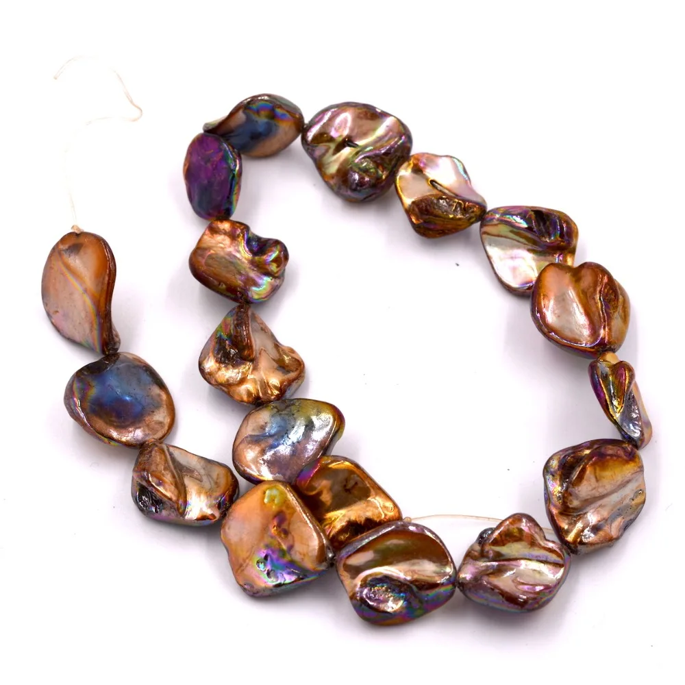 2016 New Real Square-shape 12-17mm Freeform Shell For Diy Jewelry Making Spacer Loose Beads Approx 20pcs | Украшения и аксессуары