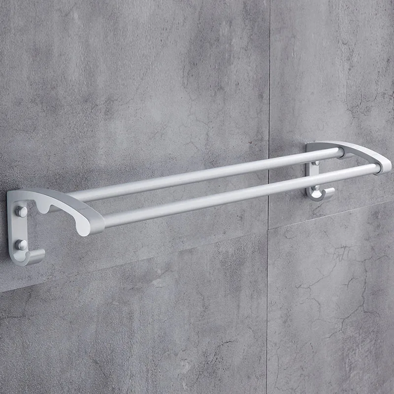 Ногтей Бесплатная Ванная комната Комплект полок Туалет Держатель для полотенца