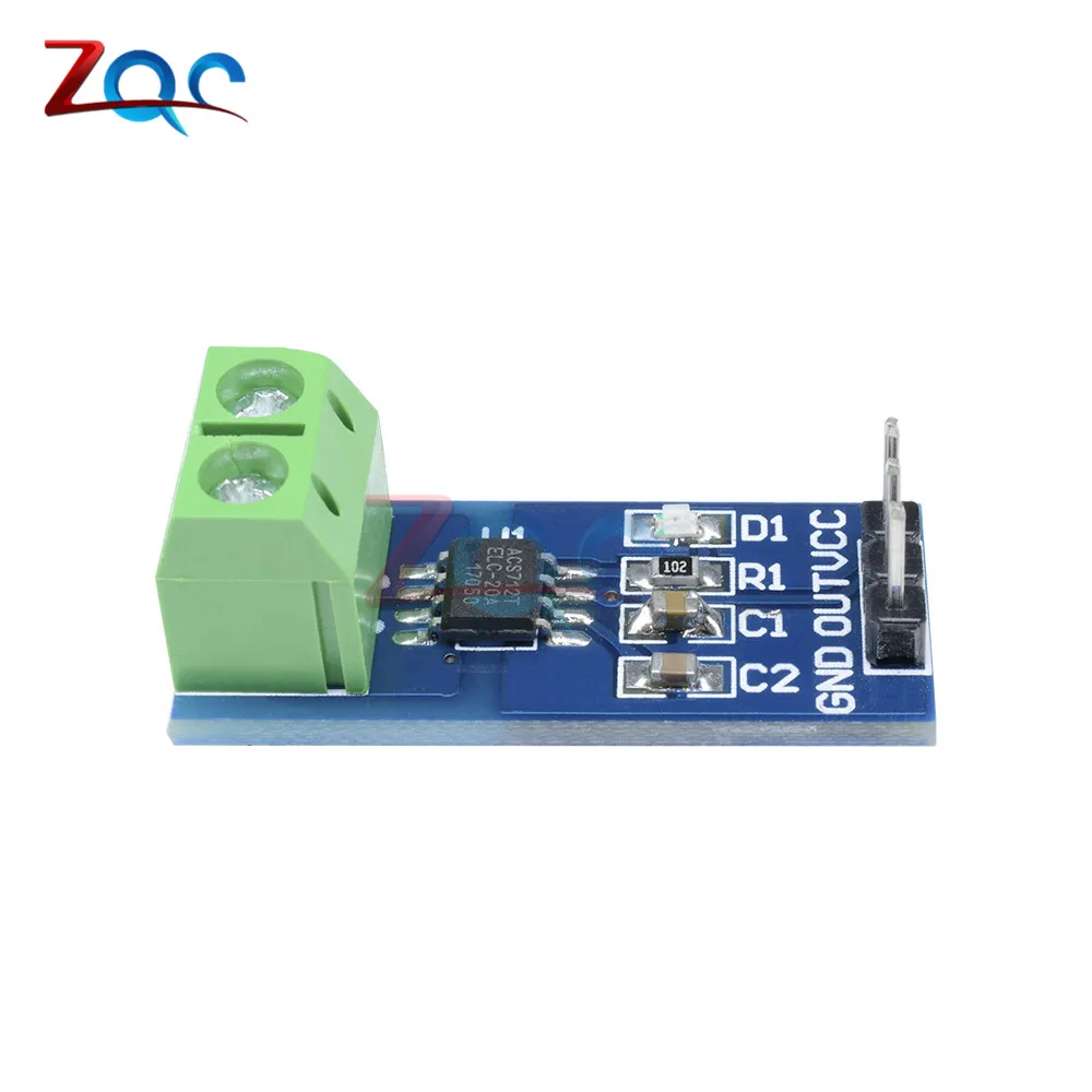 Модуль датчика тока Холла ACS712 модель для Arduino 5A / 20A 30A|arduino arduino|arduino 20aarduino acs712 |