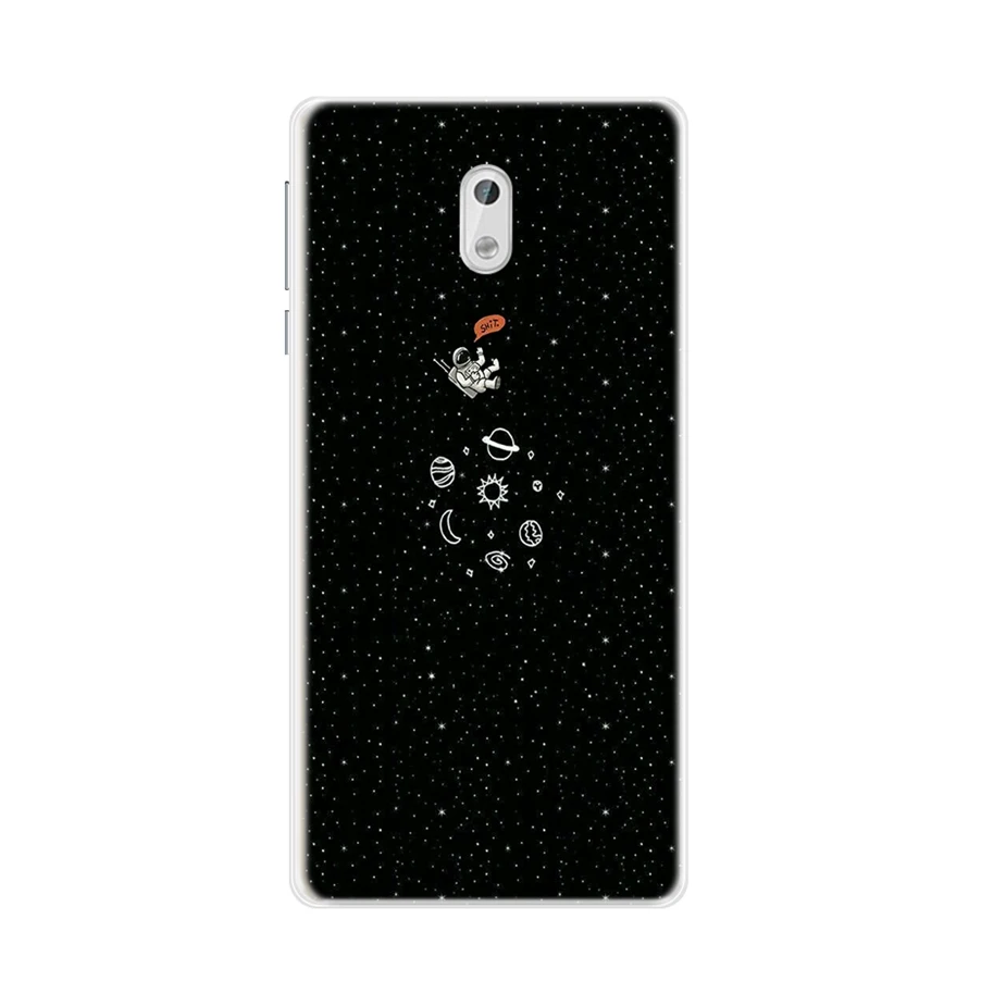 Для Funda Nokia 3 Мягкая силиконовая задняя накладка из ТПУ чехол для Nokia 3 чехол для телефона Full Portection Shell для Nokia 3 TA-1032 TA-1020 чехол 5,0
