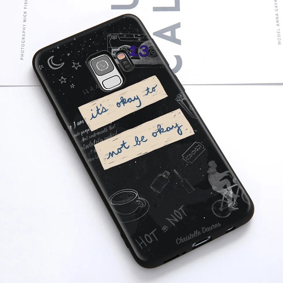 WEBBEDEPP Thirteen Reasons Why Soft Case for Samsung Galaxy S10 S10e S9 S8 Plus S7 S6 Edge &amp J6 2018 Note 10 9 8 |