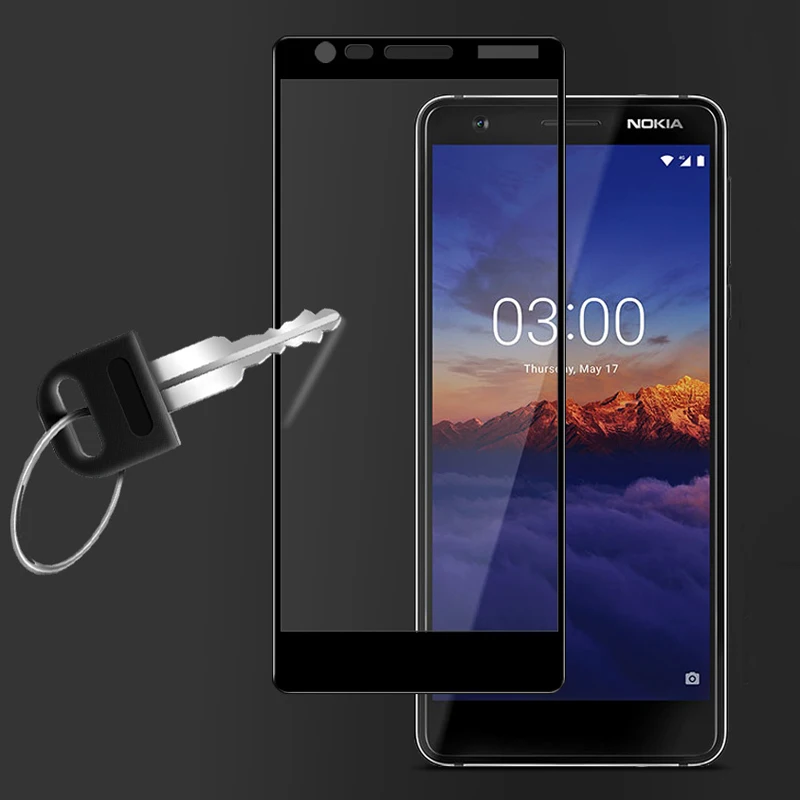 С уровнем твердости 9H Стекло для Nokia 2,2 3,2 4,2 полный Экран протектор для Nokia X6 X5 X3 2,1 3,1 5,1 6,1 7,1 7 Plus закаленная пленка
