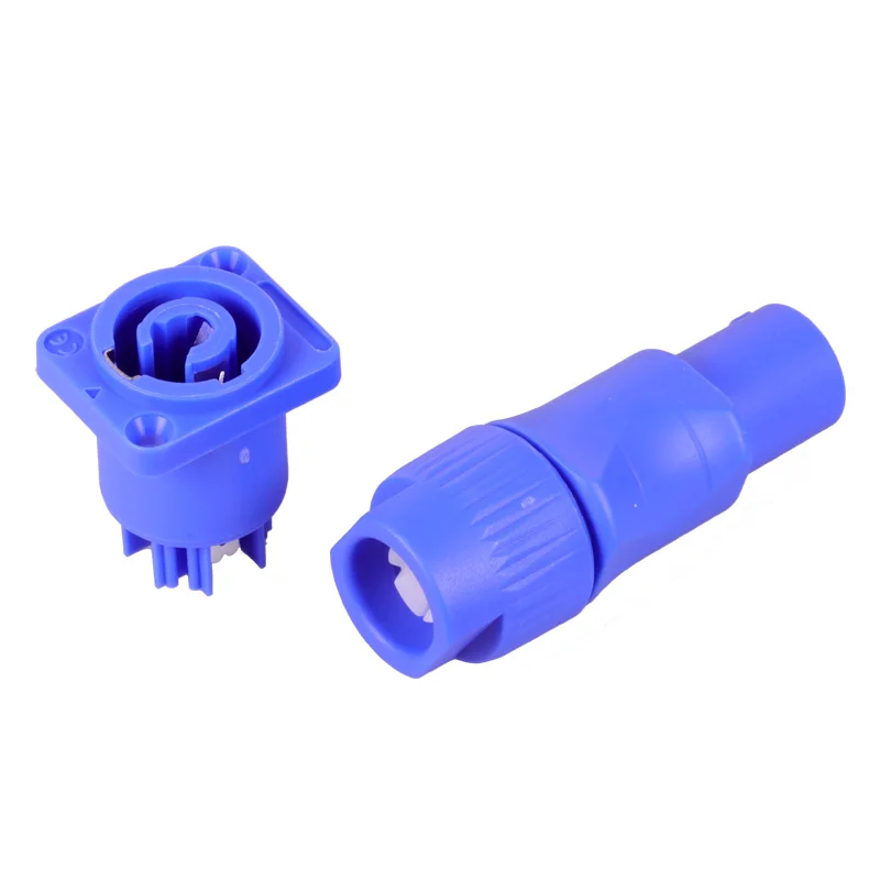 5 комплектов мужской и женский 3 контакты Коннектор SpeakON Male Plug & Женский Джек 250 V 20A
