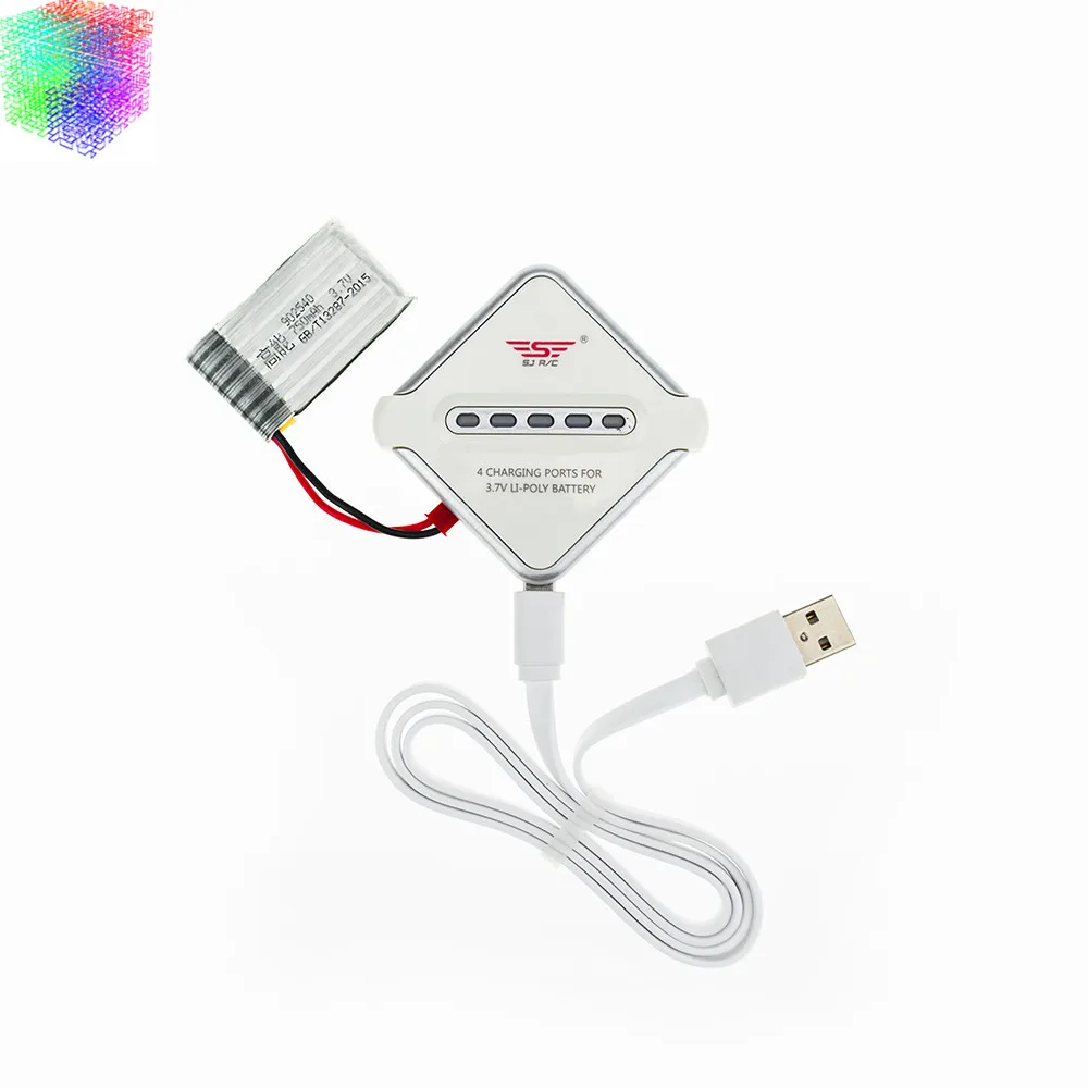 Lipo MJX X400 3 7 V 750mAh батарея 4 шт и зарядное устройство с вилкой для x800 X300C батареи rc