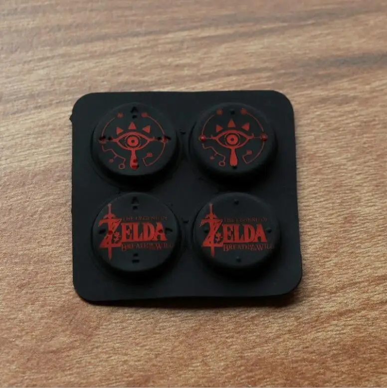 B Red Силиконовый джойстик для джойстика JoyCon, аналоговый джойстик, чехол для Zelda Zend Switch Lite NS Mini, джойстик Joy-Con - Цвет: B Red