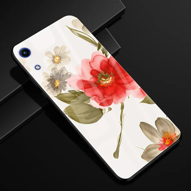 05 Чехол для huawei Honor 8A, чехол для Honor 8A из закаленного стекла, черный чехол-бампер для huawei Honor 8A, A8, 8 A, чехол-накладка - Цвет: 05