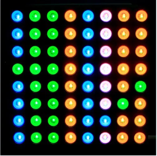 Светодиодный точечный матричный дисплей 8x8 5 мм RGB светодиодный 2388RGB | Электроника