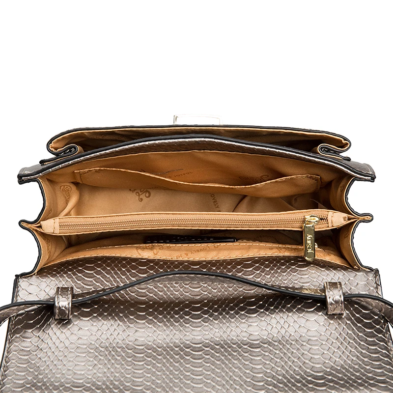 JOSINY 2016 Мешочек Замок Пряжки Женщин Сумки Картины Крокодила Вен Crossbody