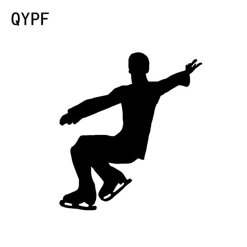 QYPF 12 8*14 2 модный ледяной танцующий Декор Автомобильная наклейка виниловый силуэт