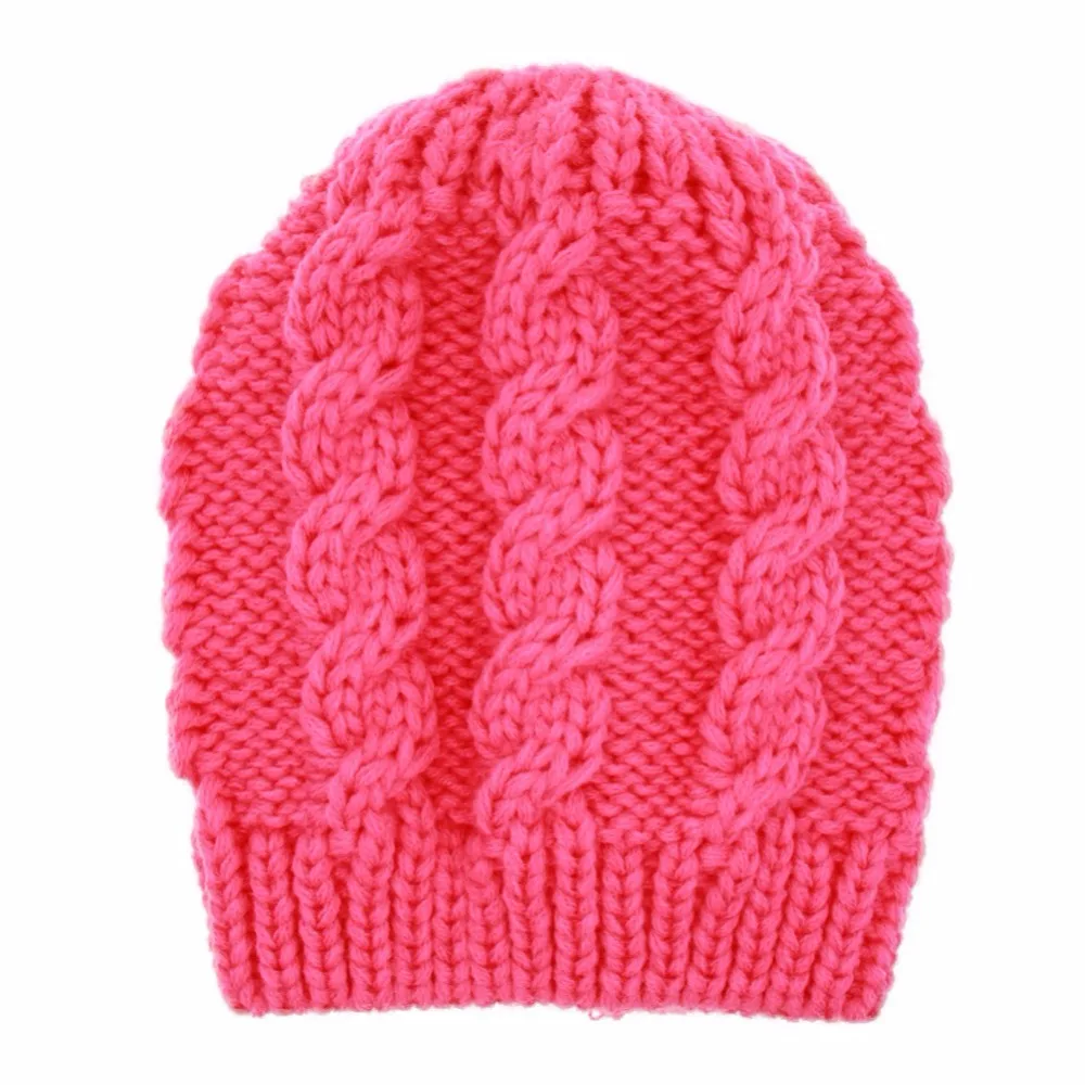2019 Toddler Kids Girls Boys Baby Winter Warm Crochet Knit Hat Newborn Ski Beanie Pom Tassels Cap Christmas Gift | Детская одежда и