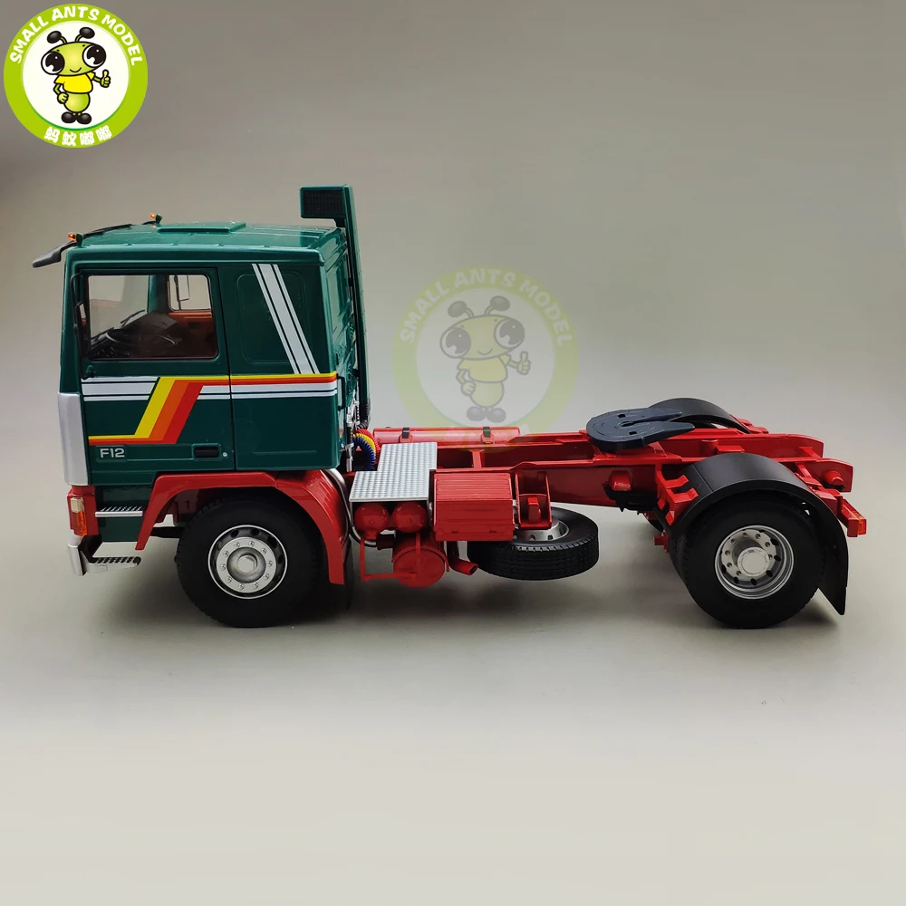 1/18 ROAD KINGS KK Volvo F1220 тягач 1977 литой автомобиль модели грузовиков игрушки для детей подарок зеленый и красный