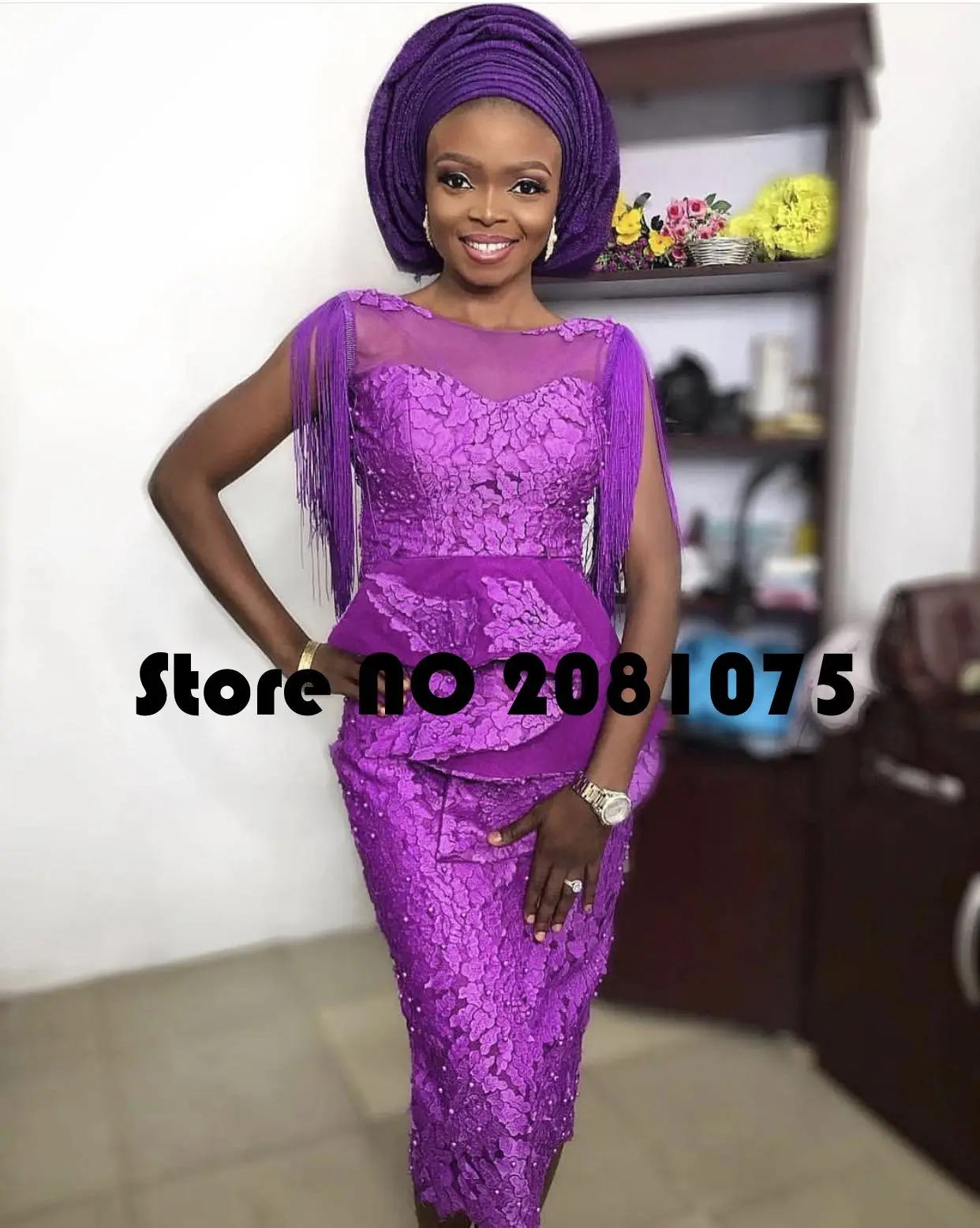 

Embroidered Tulle Lace Fabric, Pearls Lace Applique Fabric for Wedding, African 3D Flower Lace Fabric High Quality ALC-Z01