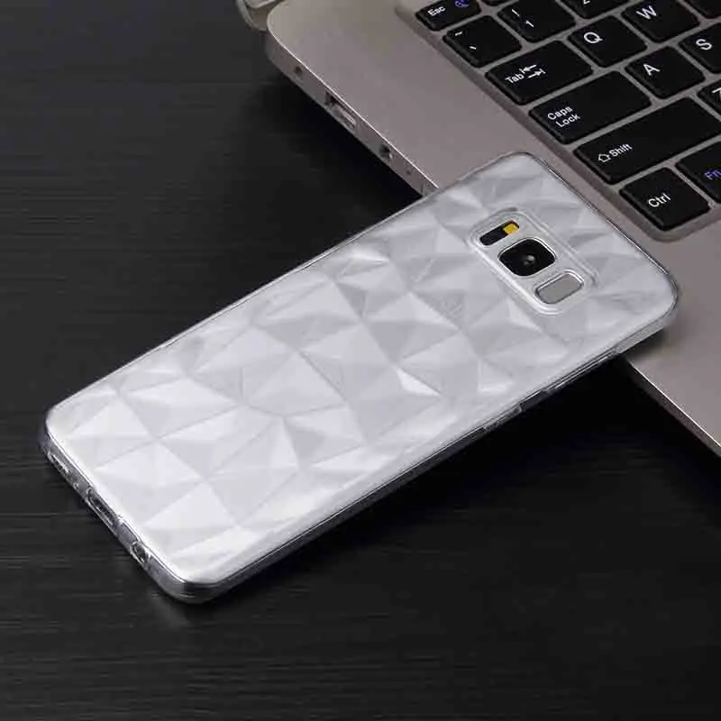 Чехол для телефона с 3D бриллиантами Samsung Galaxy S7 Edge S8 S9 Plus Note 8 9 A9 A8 A7 2018 A750 A6