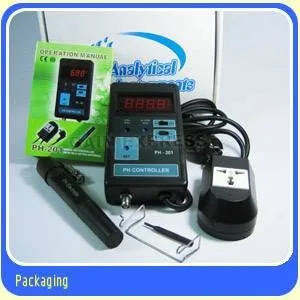 Измеритель PH 201 и контроллер значений с зондом переключателем функций HI/LO|ph meter|ph
