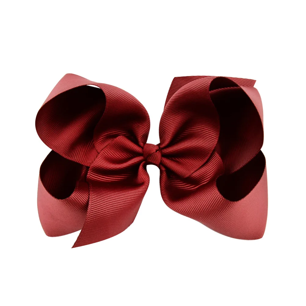 1 Pcs Girls Lovely Hair Accessories Bowknot Grosgrain Ribbon children princess hairpins kids hairwear cute hair bows clips | Украшения и