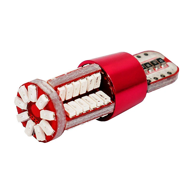 100 шт. Автомобильные светодиодные лампы T10 W5W 57SMD для паркосветильник 57 SMD